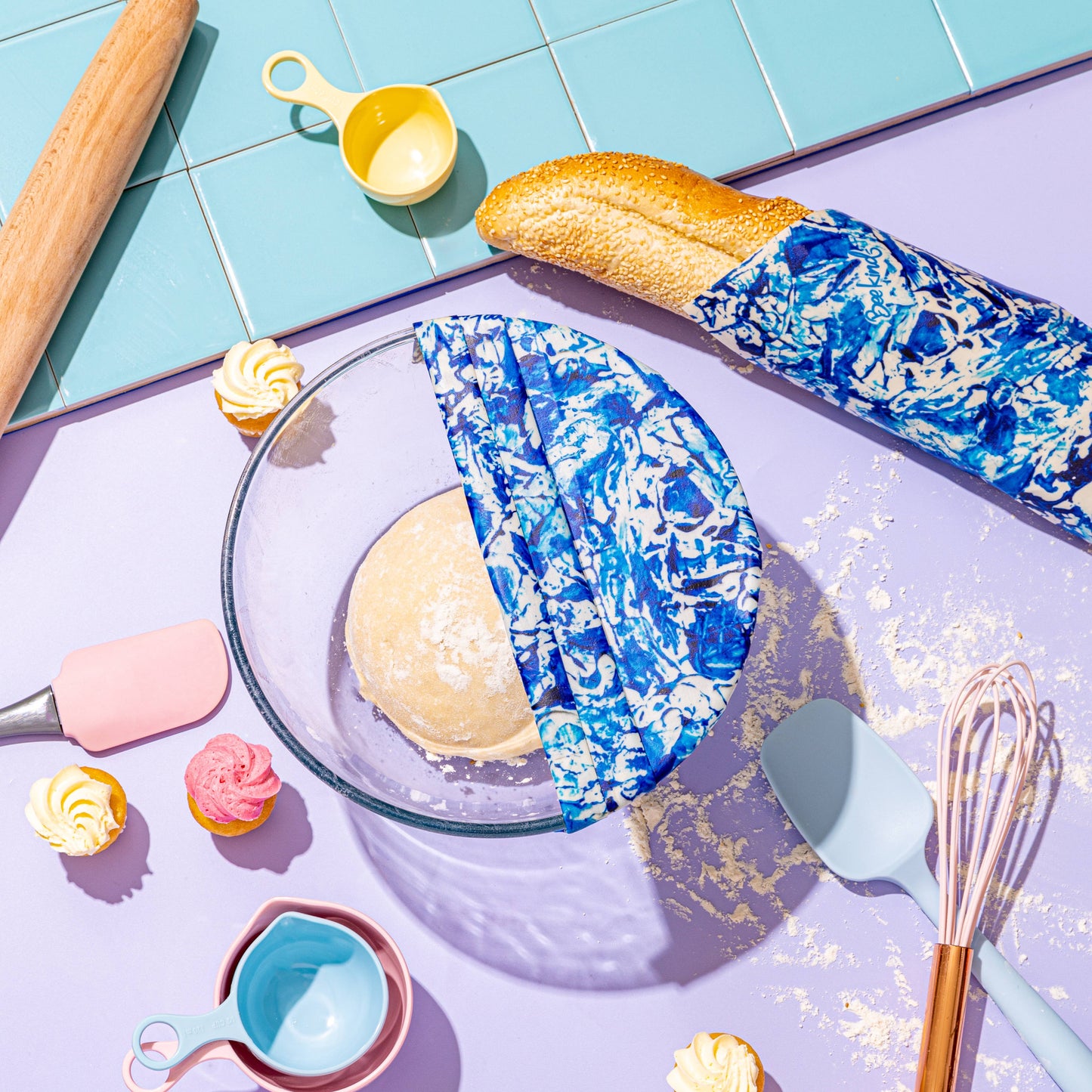 Atlantic Beeswax Wraps - Set of 3 by Bee Kind