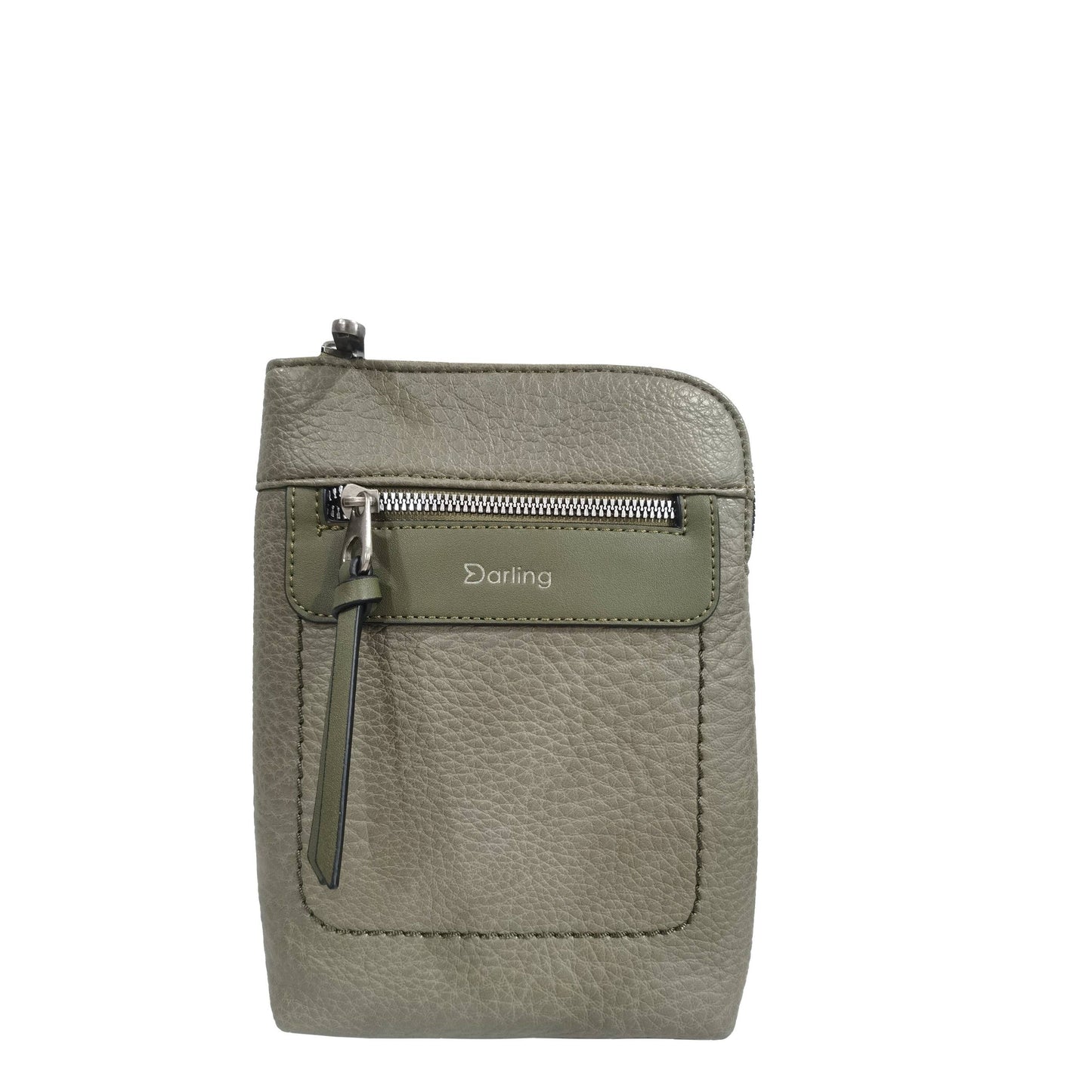 Vegan Leather Flat Crossbody Bag by Darling's Canada