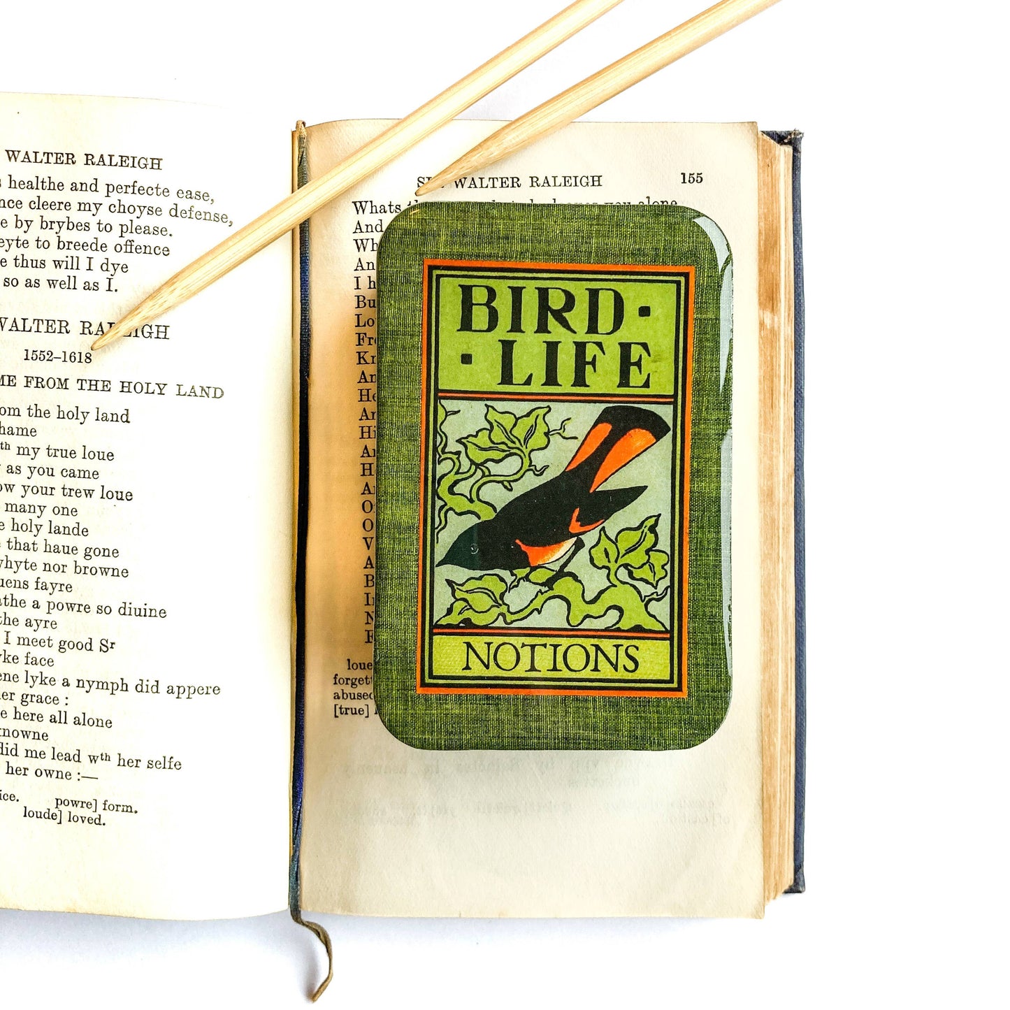 Bird Life Notions Tin from Firefly Notes
