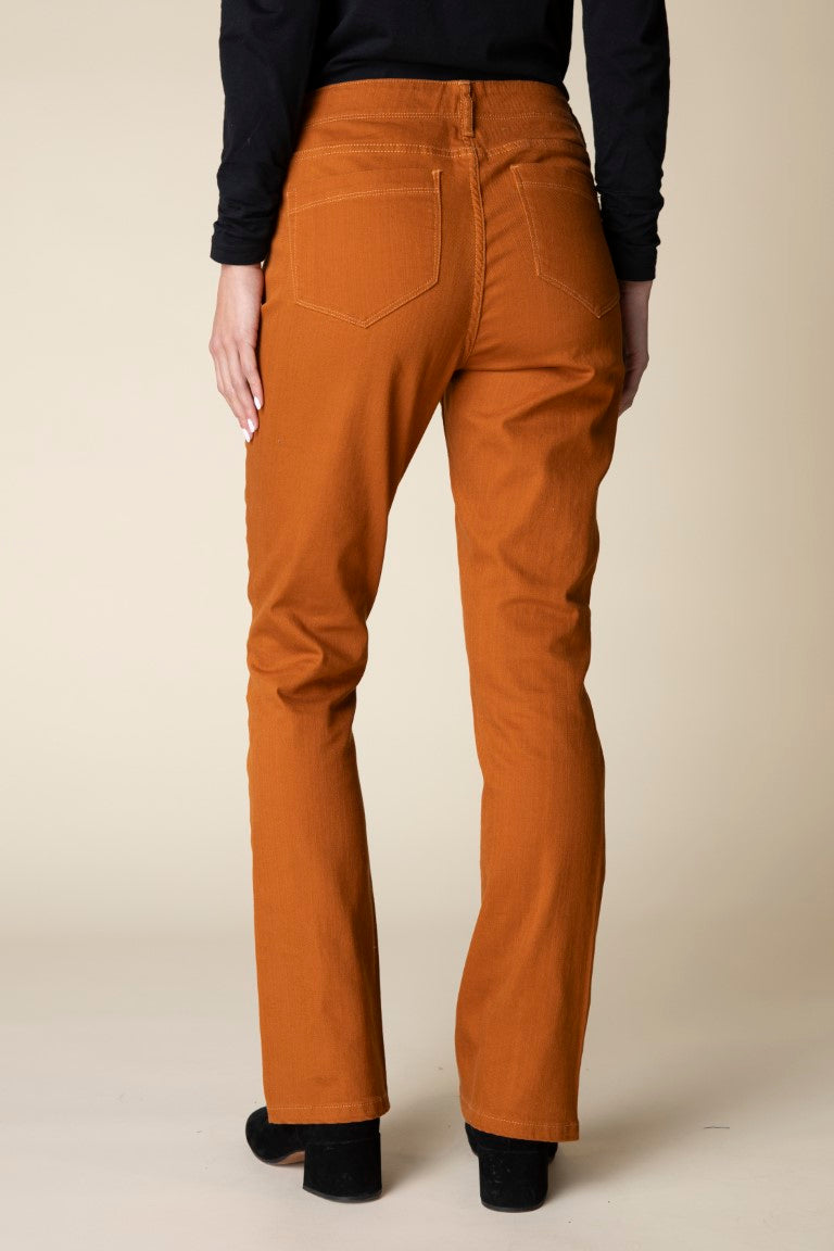 Stretch Denim Boot Cut Jean in Ginger by Habitat Clothing