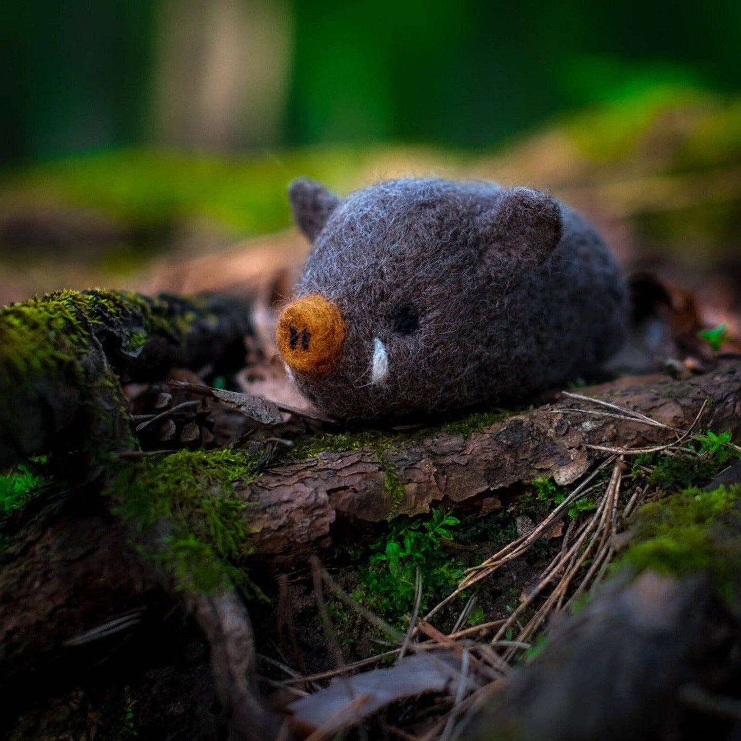 Boar Needle Felting Kit by Benzie Design