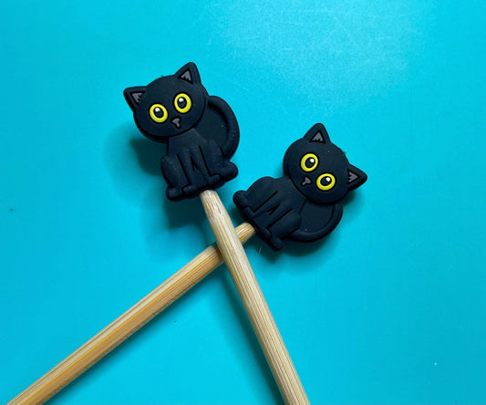 Black Cat Stitch Stoppers from Comma Craft Co