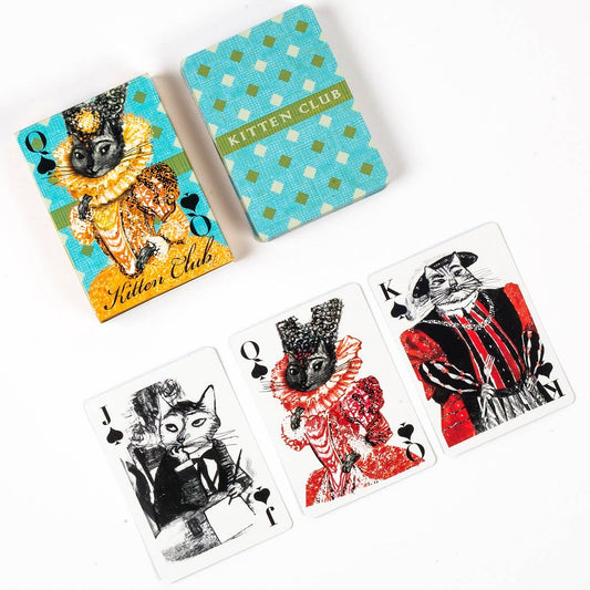 Kitten Club Playing Cards by Artiphany - Maine Yarn & Fiber Supply