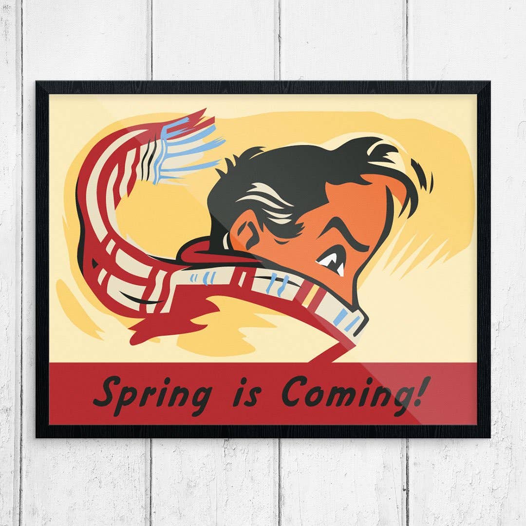 Spring is Coming Magnet by Fridgedoor