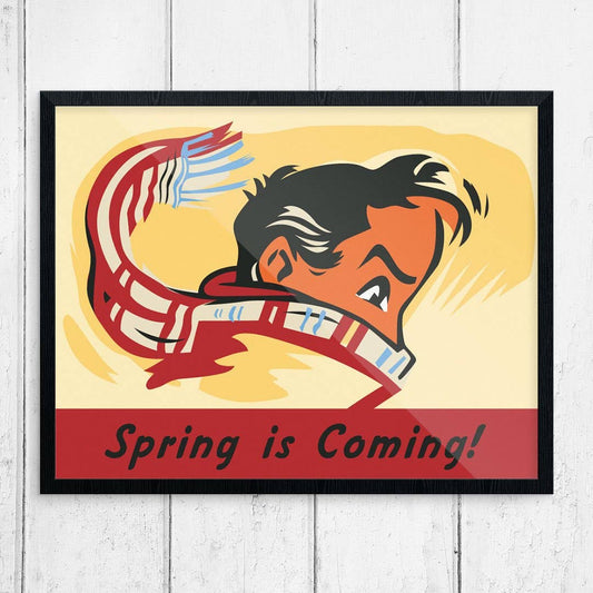 Spring is Coming Magnet by Fridgedoor
