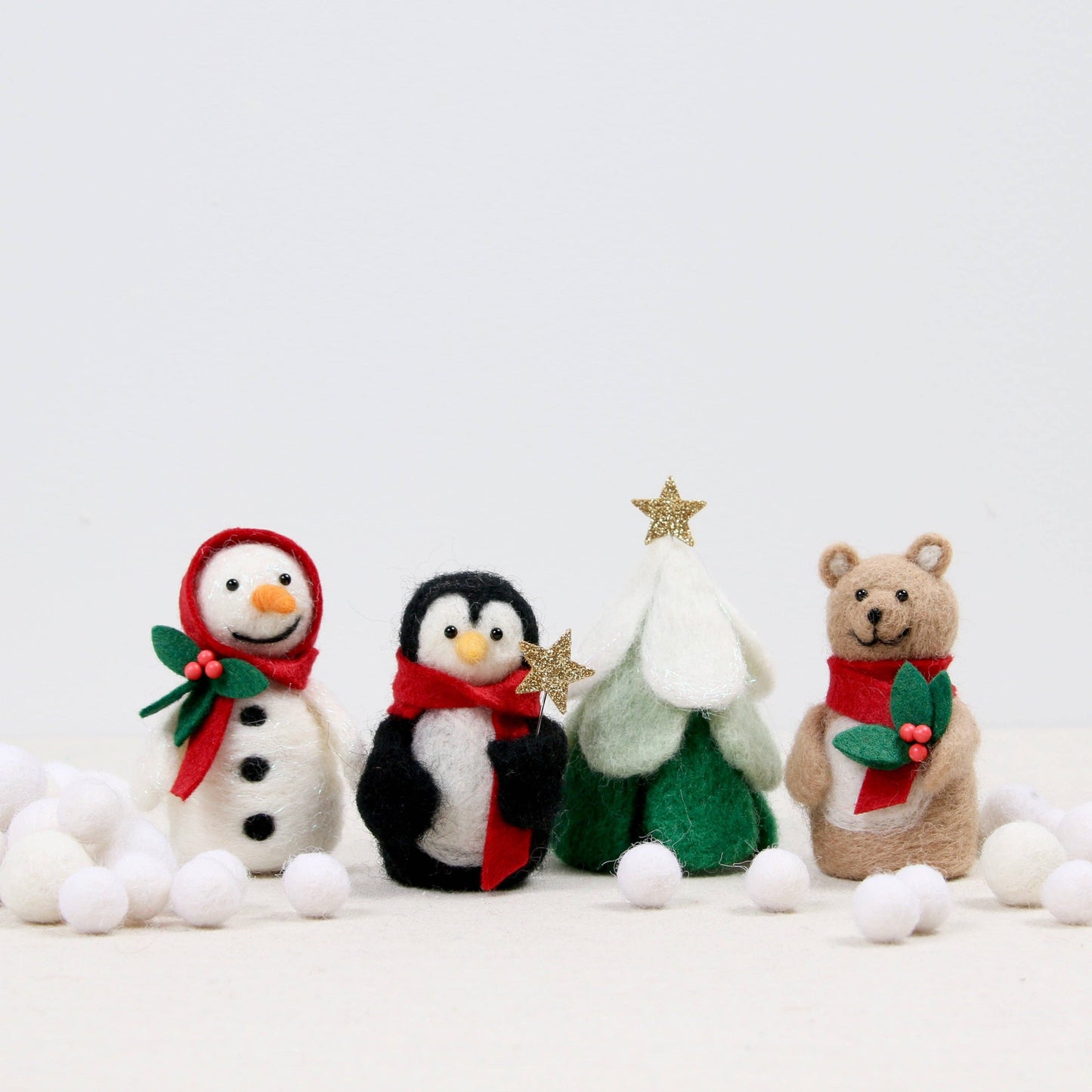 Sorina Snowman Needle Felting Kit by Benzie Design