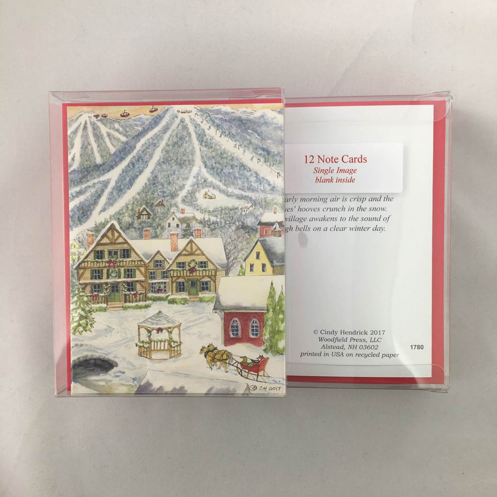 Alpine - Boxed Set of 12 Greeting Cards by Woodfield Press