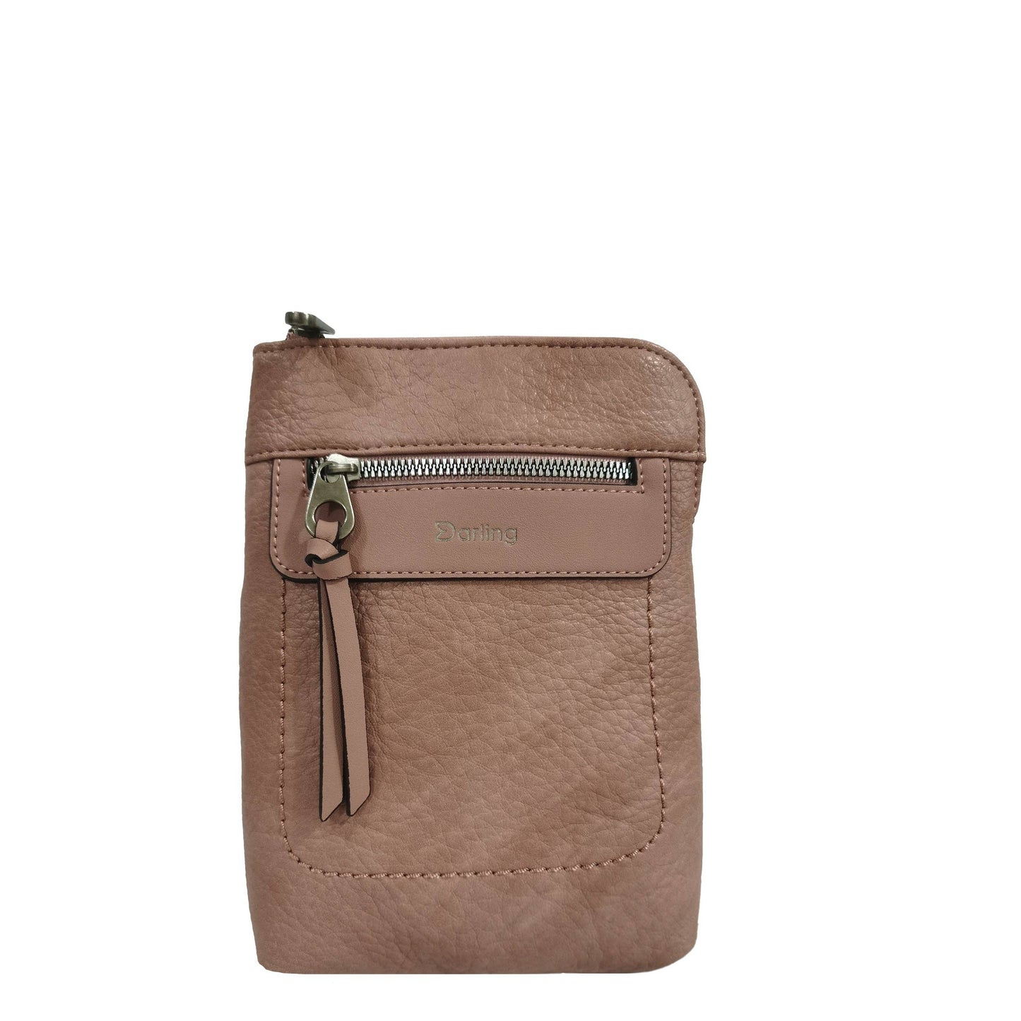 Vegan Leather Flat Crossbody Bag by Darling's Canada