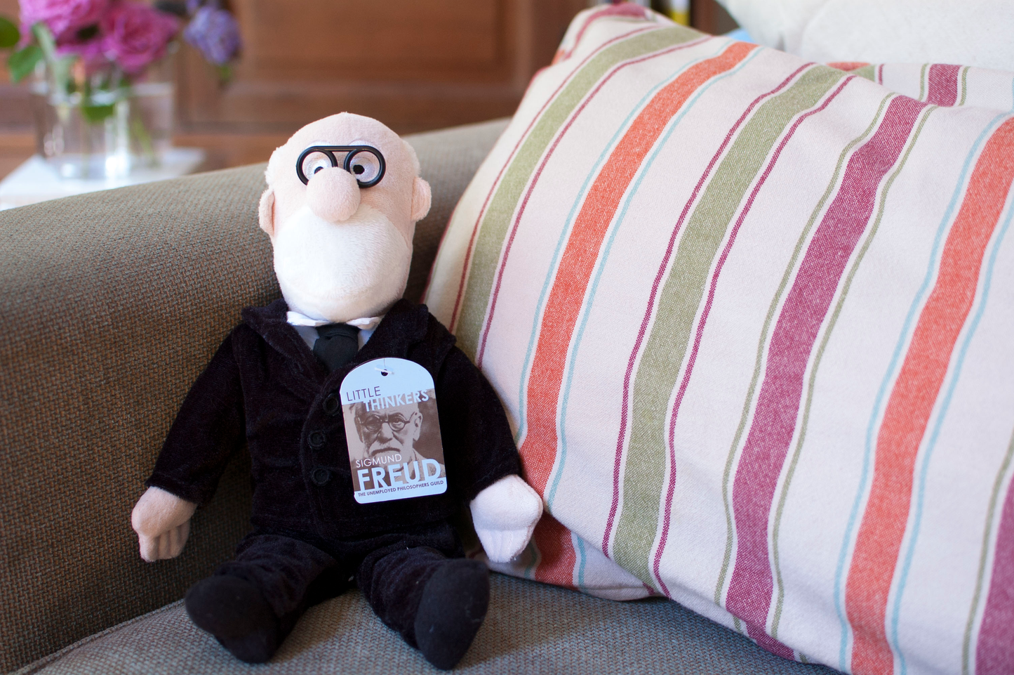 Sigmund Freud - Little Thinker Soft Doll from The Unemployed Philosophers Guild