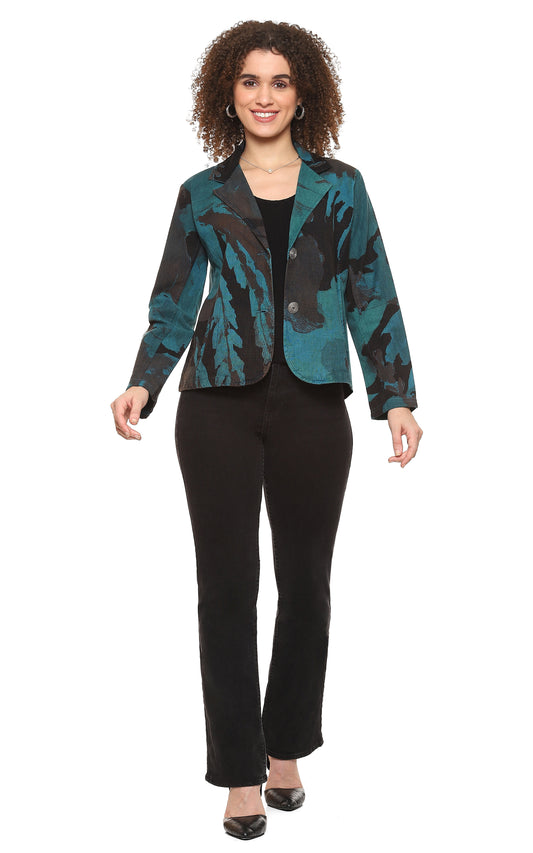 SALE 50% off - Hadley Jacket in Turquoise by Parsley & Sage