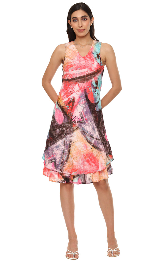 SALE 50% off - Joanne Sleeveless Layer Dress by Parsley & Sage