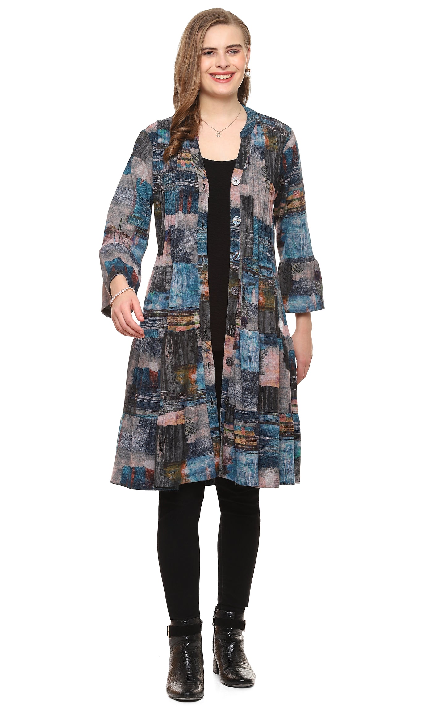 Ola Button up Duster Dress by Parsley & Sage