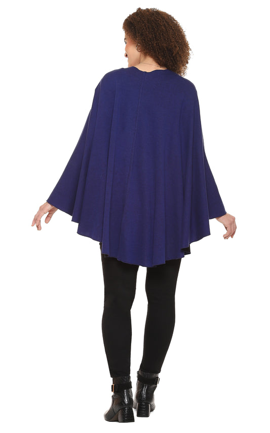 Marlowe Reversible Wrap in Cobalt by Parsley & Sage