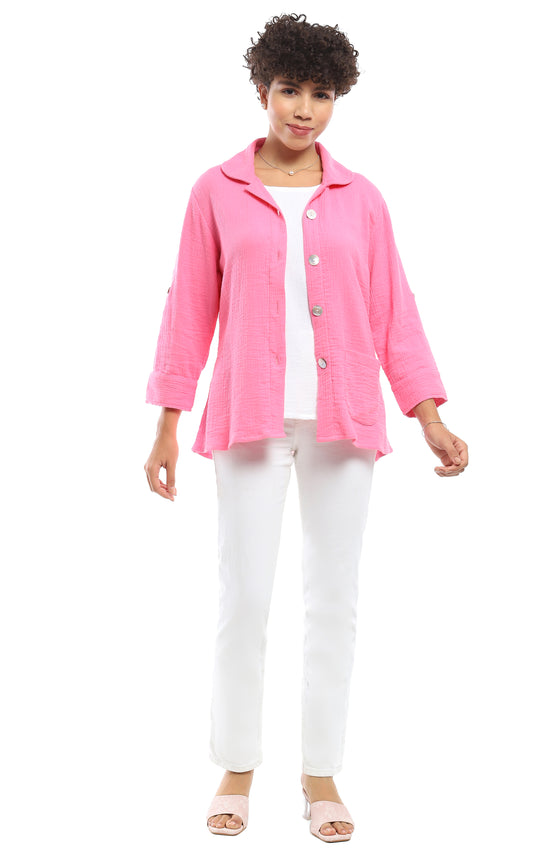 Shawn Jacket in Pink by Parsley & Sage
