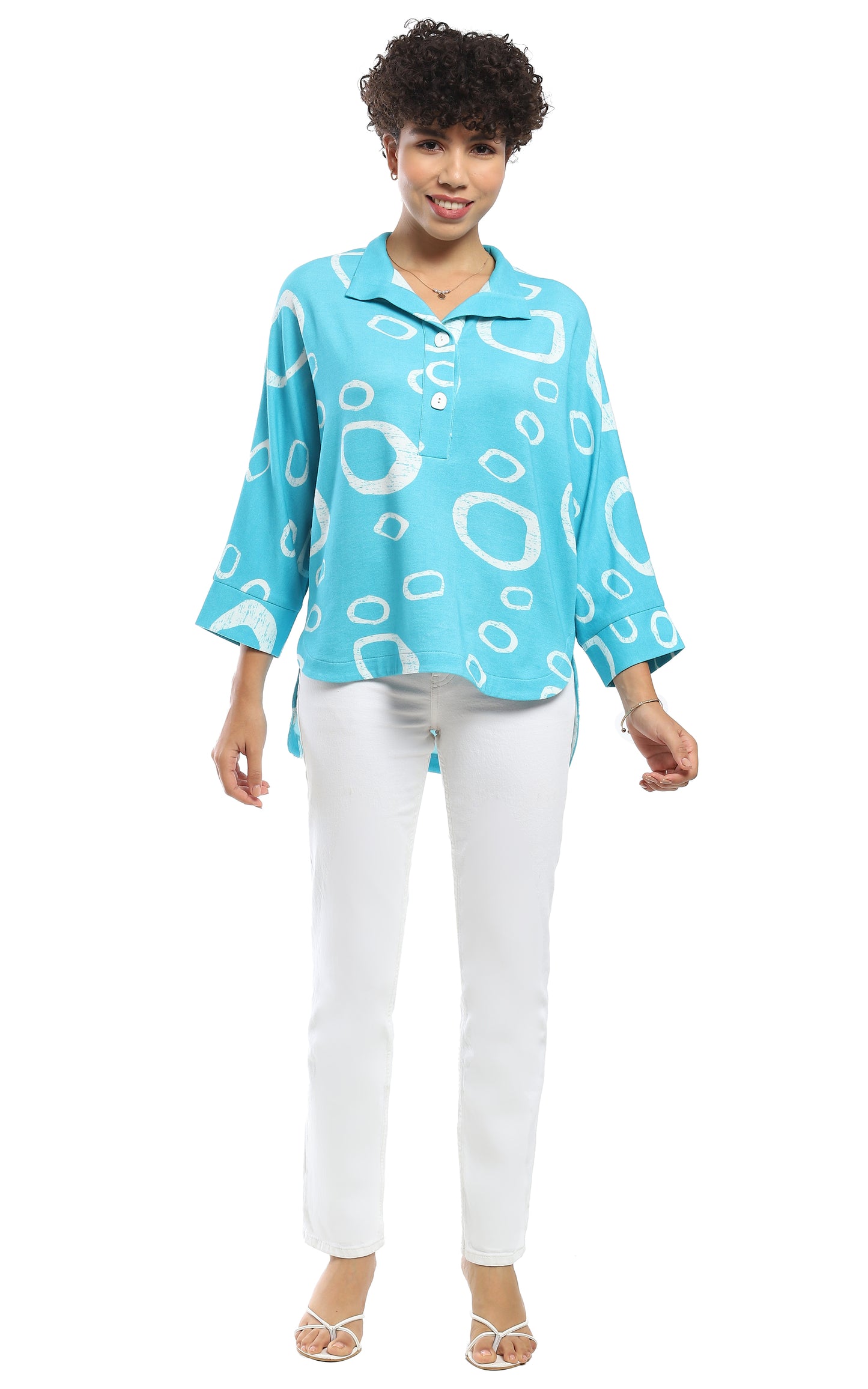 April High-lo Top by Parsley & Sage