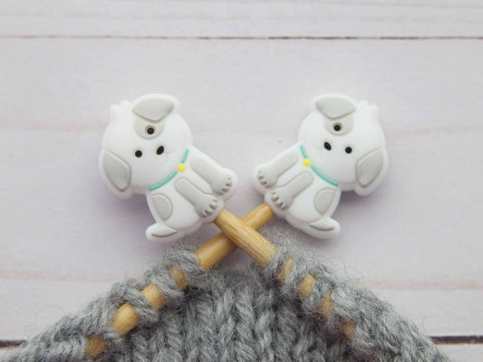 Puppy Stitch Stoppers from Fox & Pine Stitches