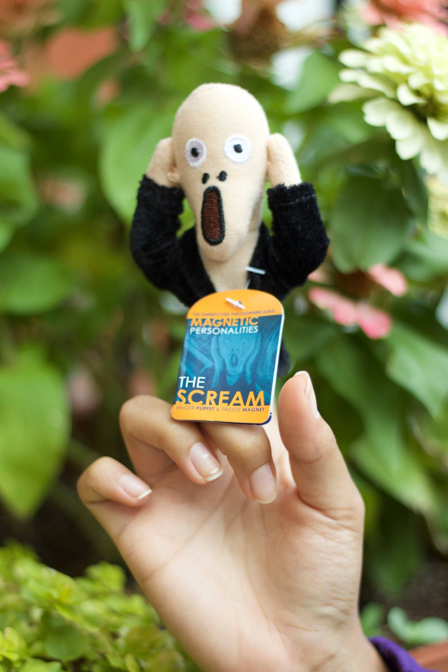 Scream Finger Puppet from The Unemployed Philosophers Guild