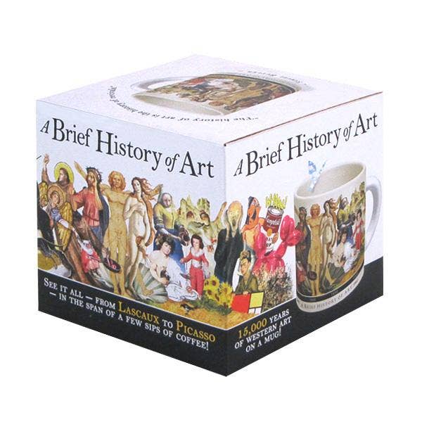 Brief History of Art Coffee Mug from Unemployed Philosophers Guild