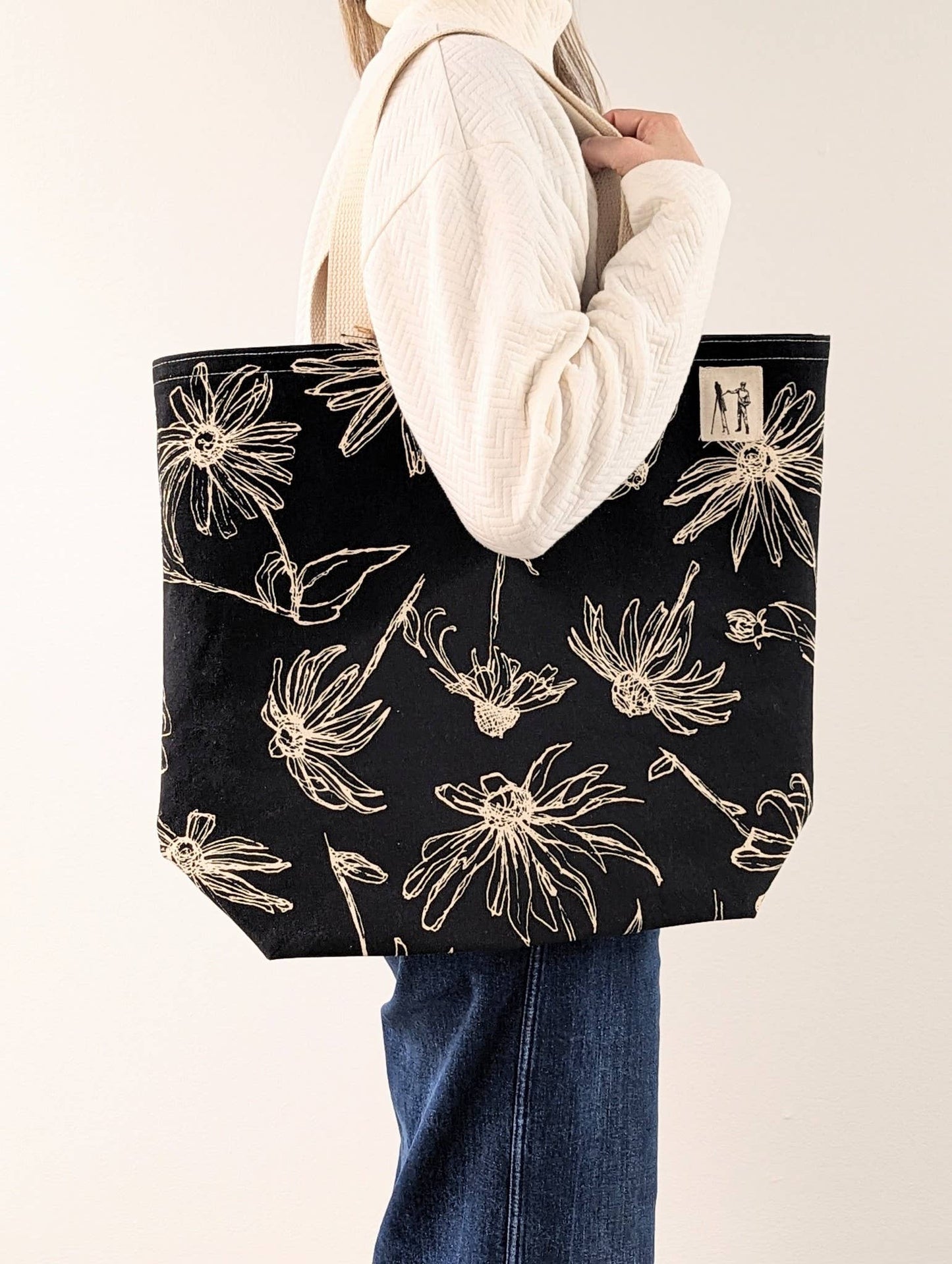 Beautiful Large Tote in 2 Colors from Eric and Christopher