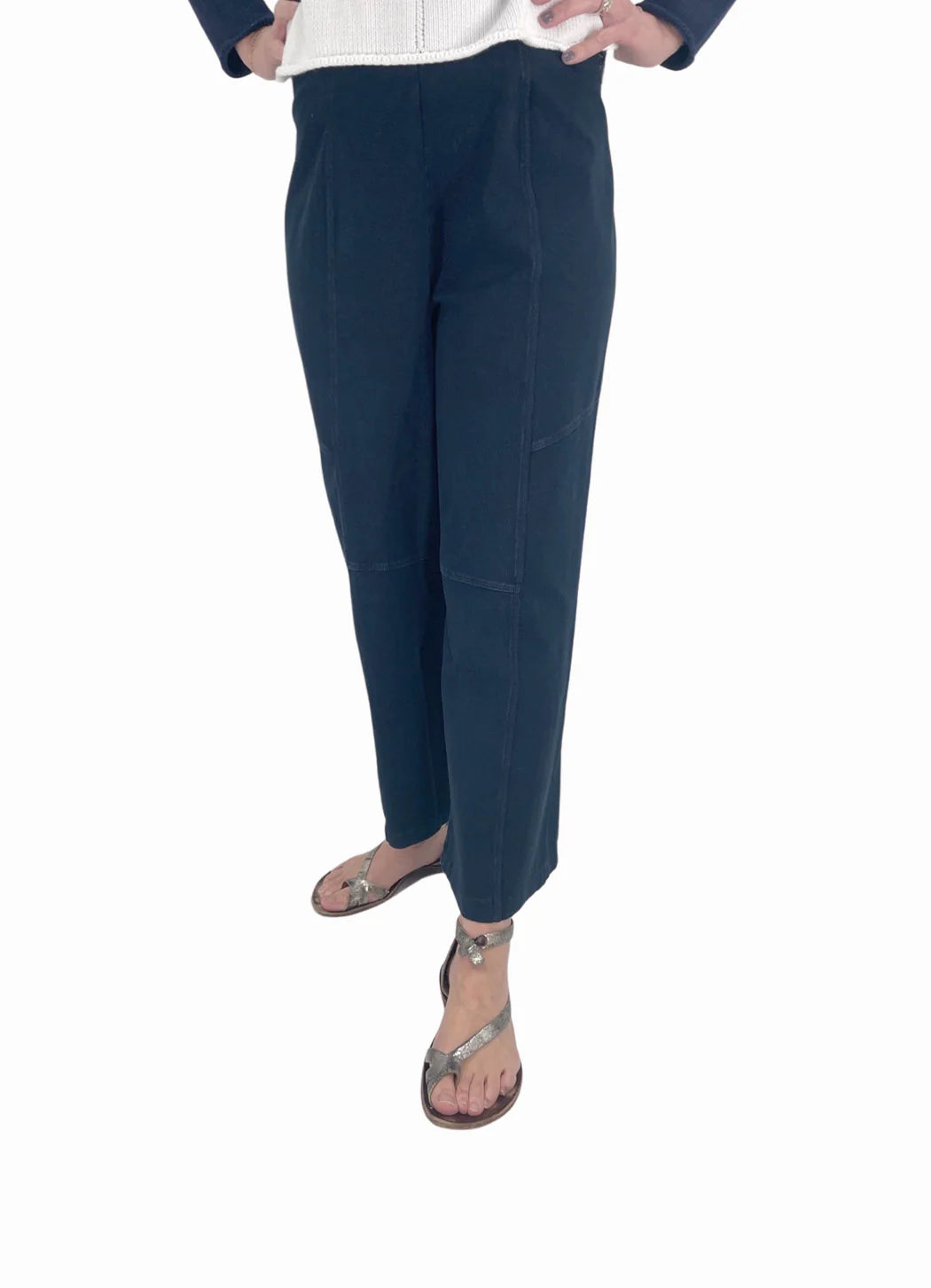 Spring Forward Apparel Sale! - Stone Washed Flood Pant in Denim by