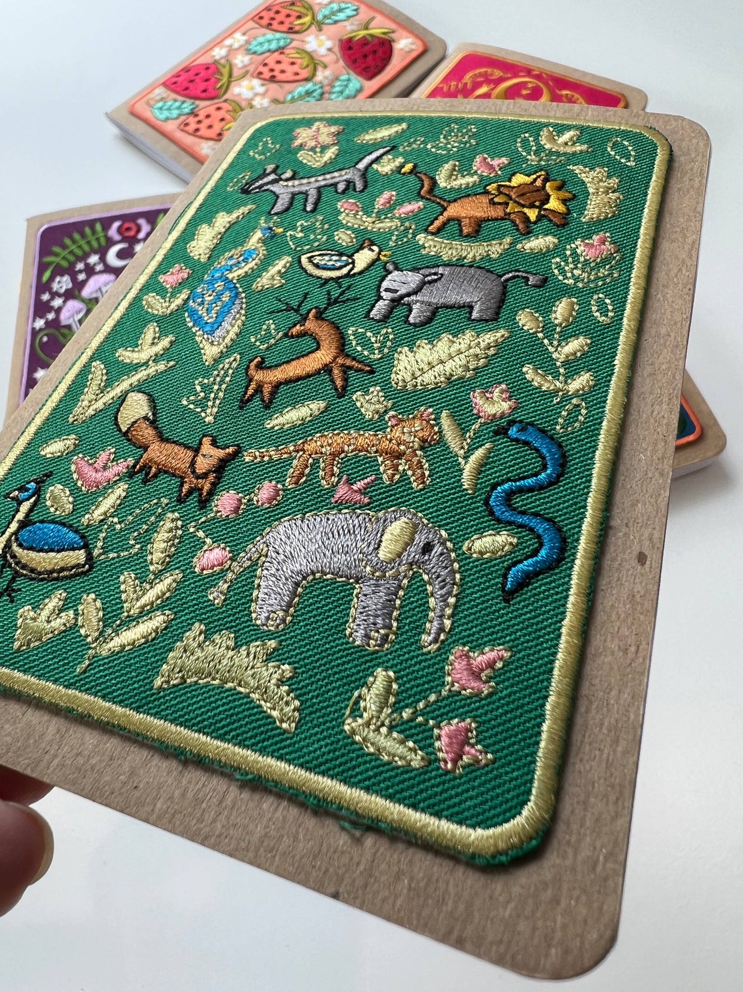 Wildlife Embroidery Pocket Notebook from Rikrack