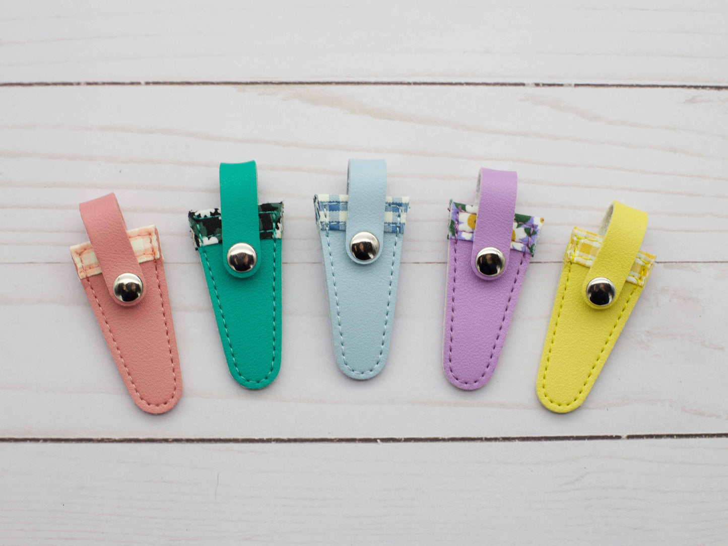 Colorful Scissors & Sheaths from Fox & Pine Stitches