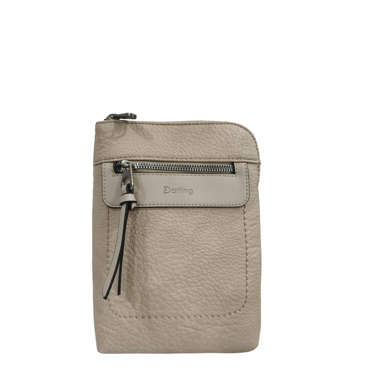 Vegan Leather Flat Crossbody Bag by Darling's Canada