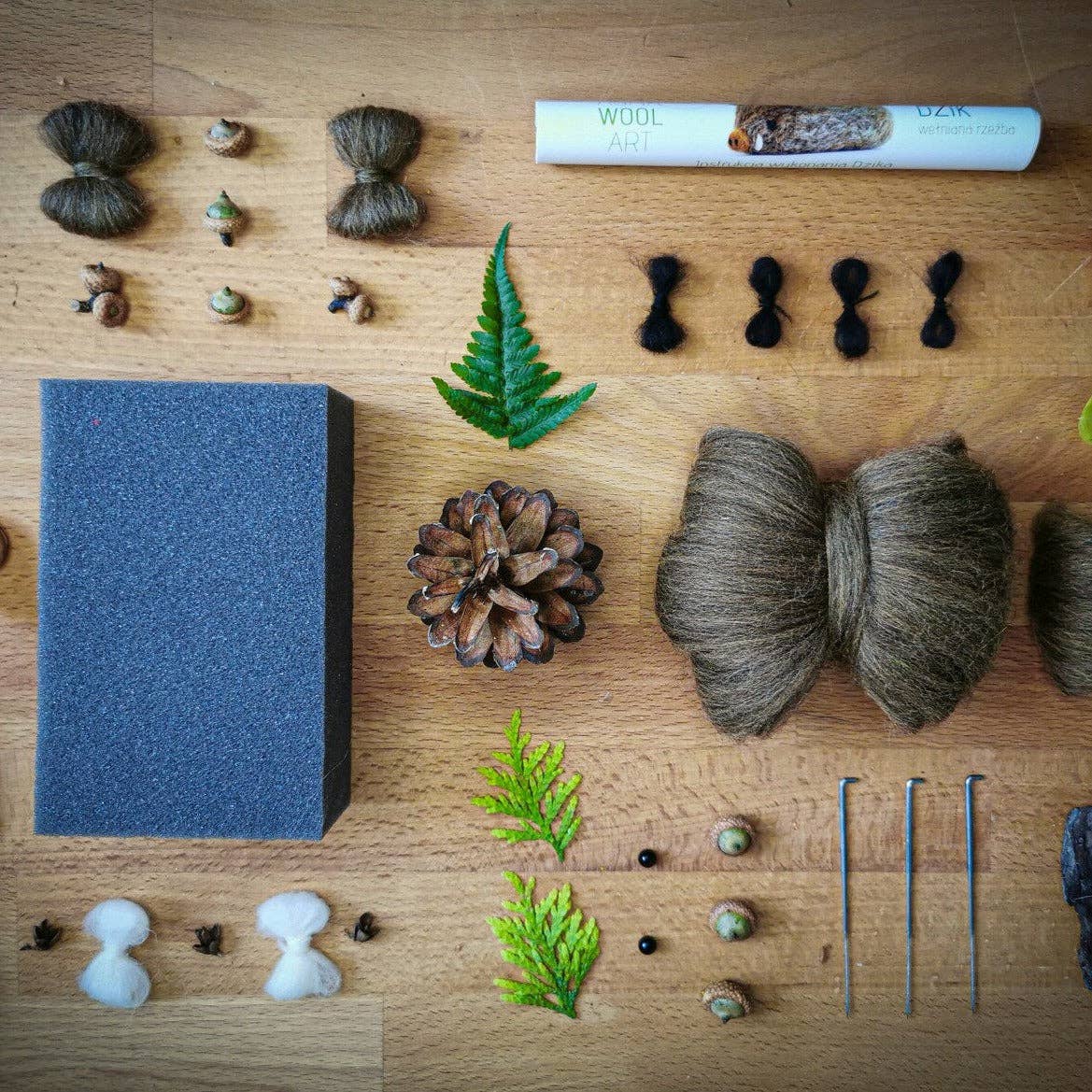 Boar Needle Felting Kit by Benzie Design