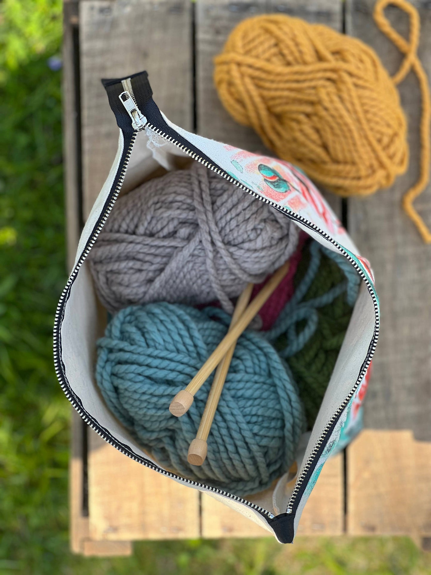 Baby Lamb Project Bag from Eric and Christopher