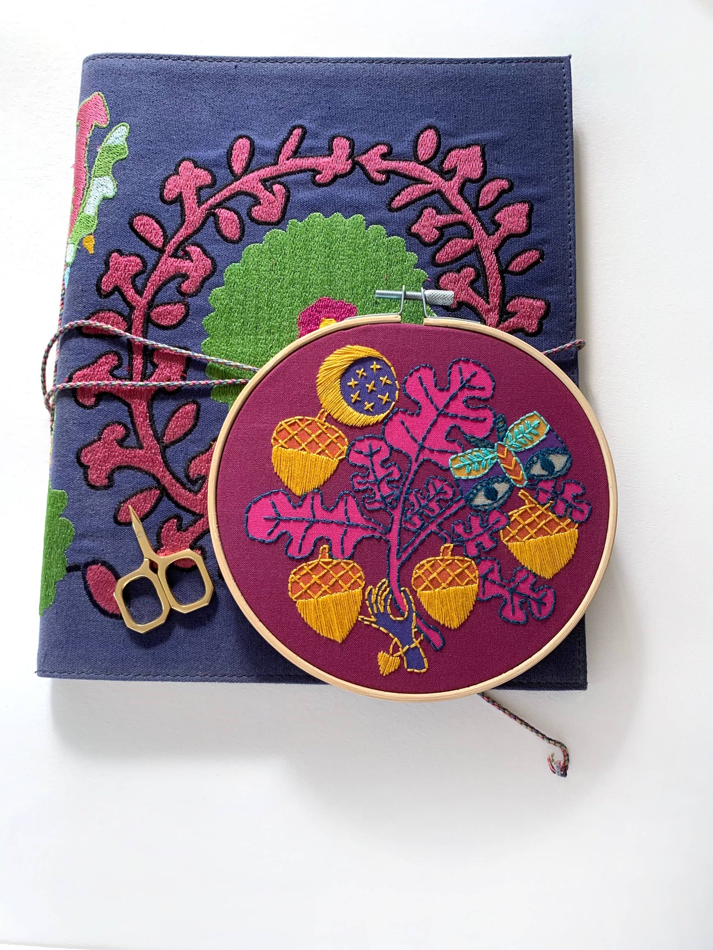 Acorns Embroidery Kit by Rikrack