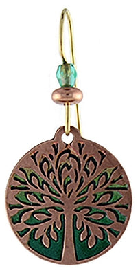 Tree of Life Copper Earrings and Necklace by Earth Dreams Jewelry