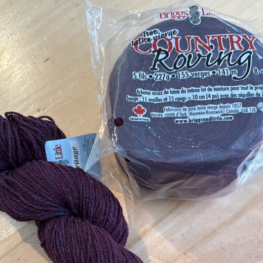 Briggs & Little Country Roving: Mulberry