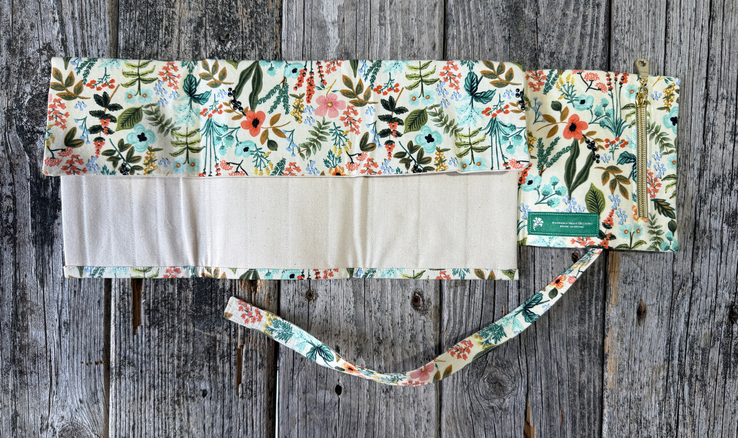 Wildflowers Small Needle Organizer by Katrinka Nova Designs