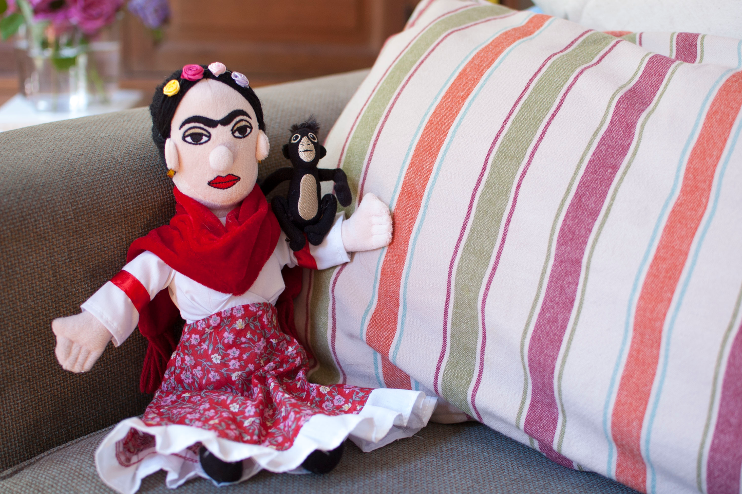Frida Kahlo - Little Thinker Soft Doll from The Unemployed Philosophers Guild