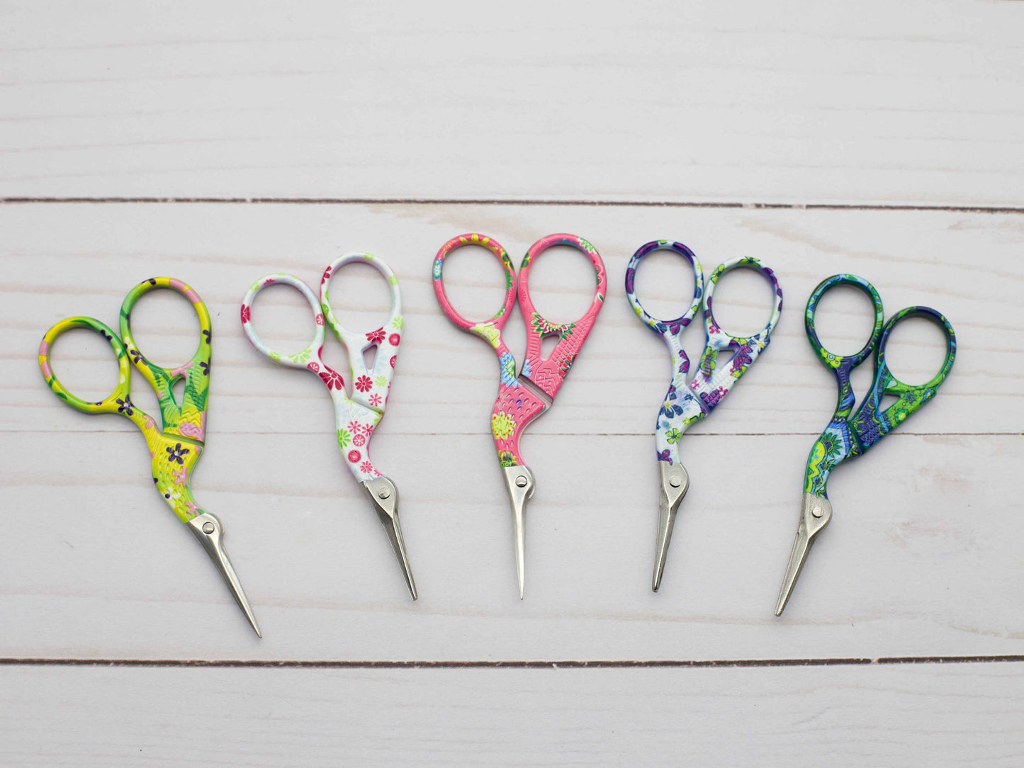 Colorful Scissors & Sheaths from Fox & Pine Stitches