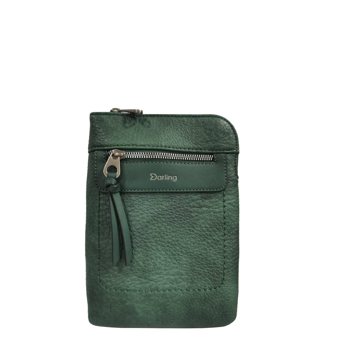 Vegan Leather Flat Crossbody Bag by Darling's Canada