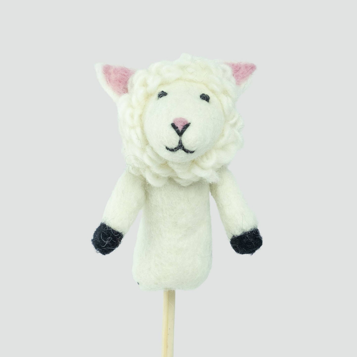 Barnyard Buddies Felt Finger Puppets by The Winding Road