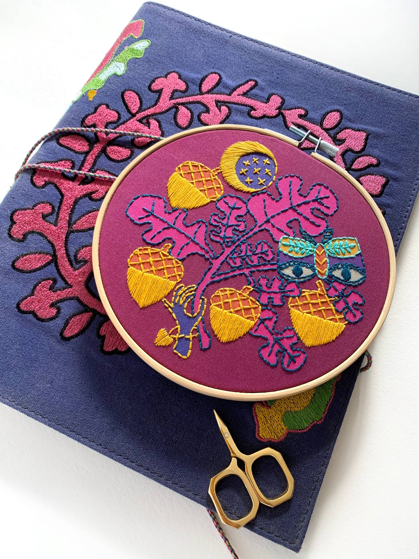 Acorns Embroidery Kit by Rikrack