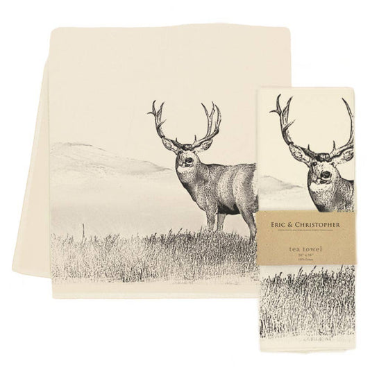 Deer American Woodlands Collective Deer Tea Towel from Eric and Christopher