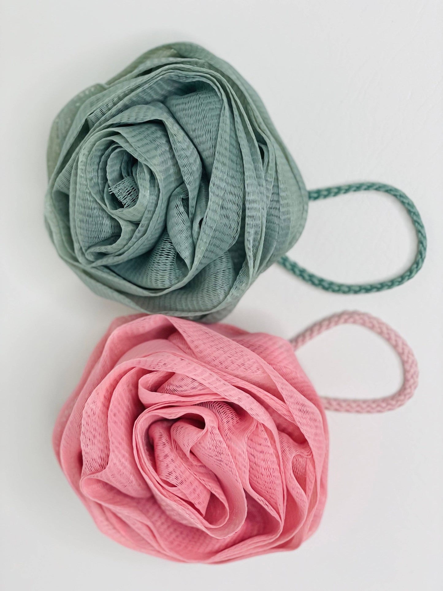 Eco friendly, Rose Shape shower loofah by Lensik I&V