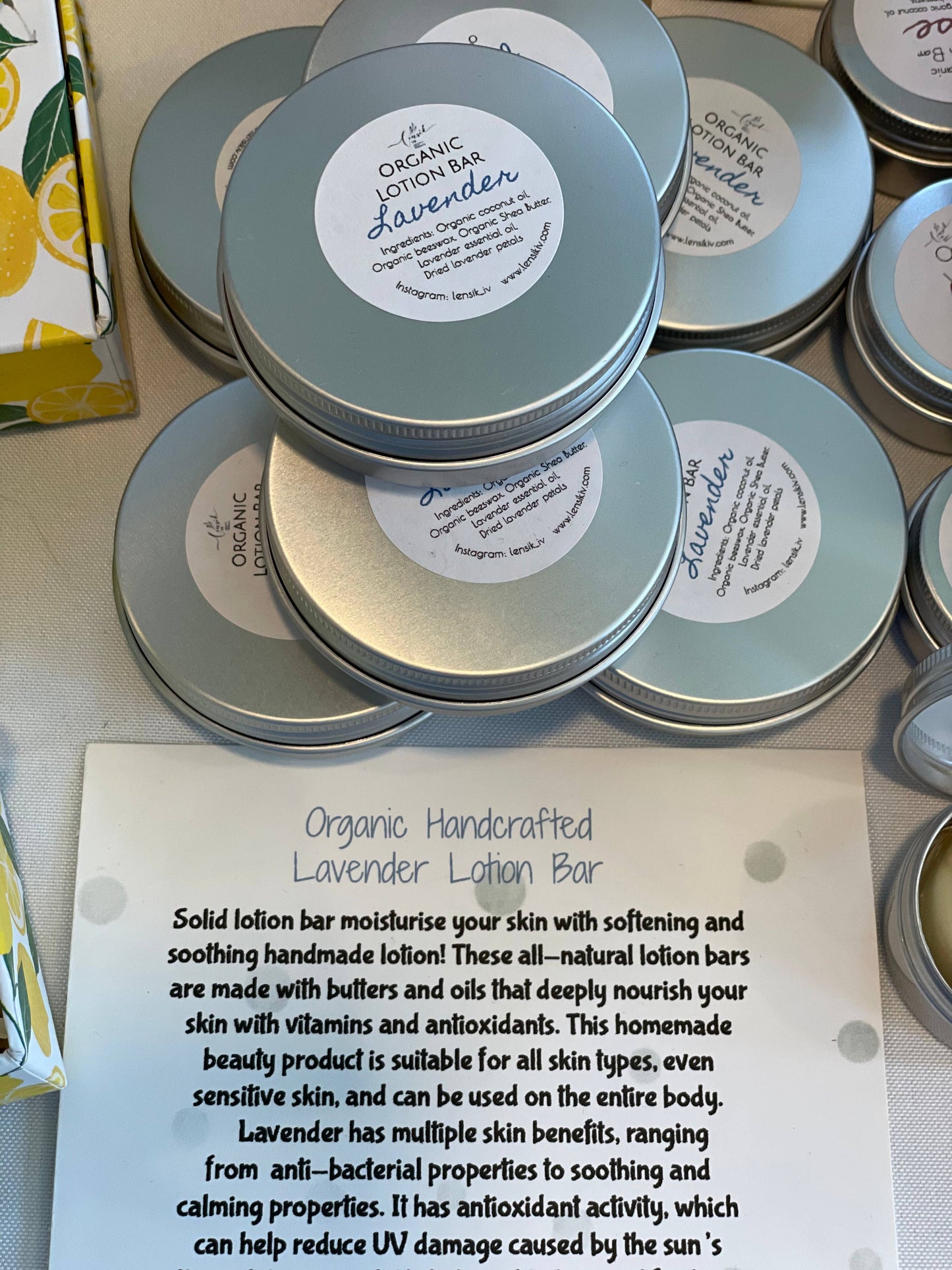 Lavender Lotion bar by Lensik I&V