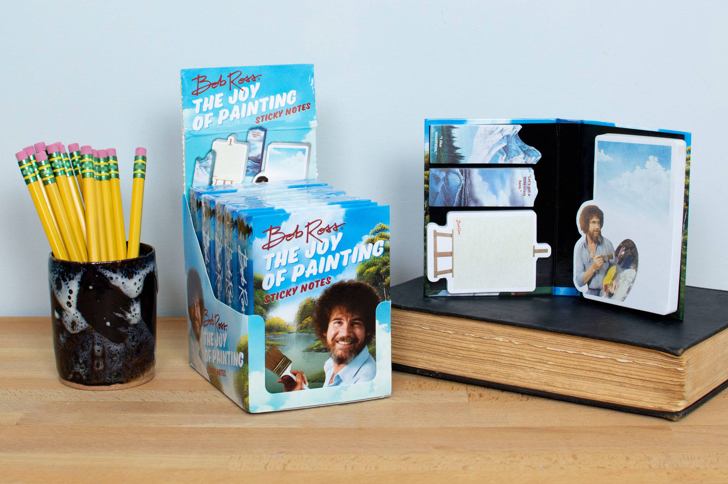 Bob Ross Sticky Notes from Unemployed Philosophers Guild