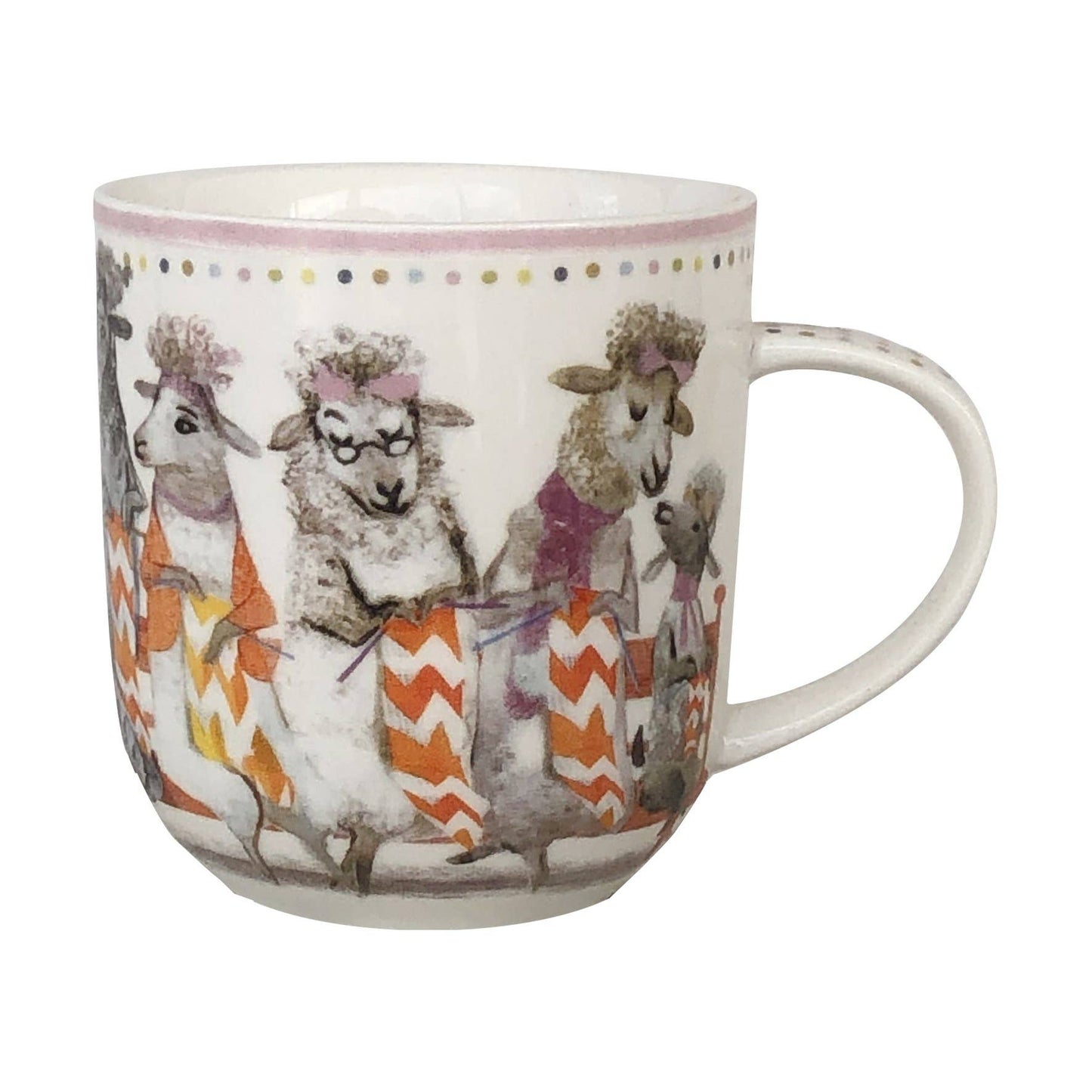 Social Knitworking Mug by Artiphany