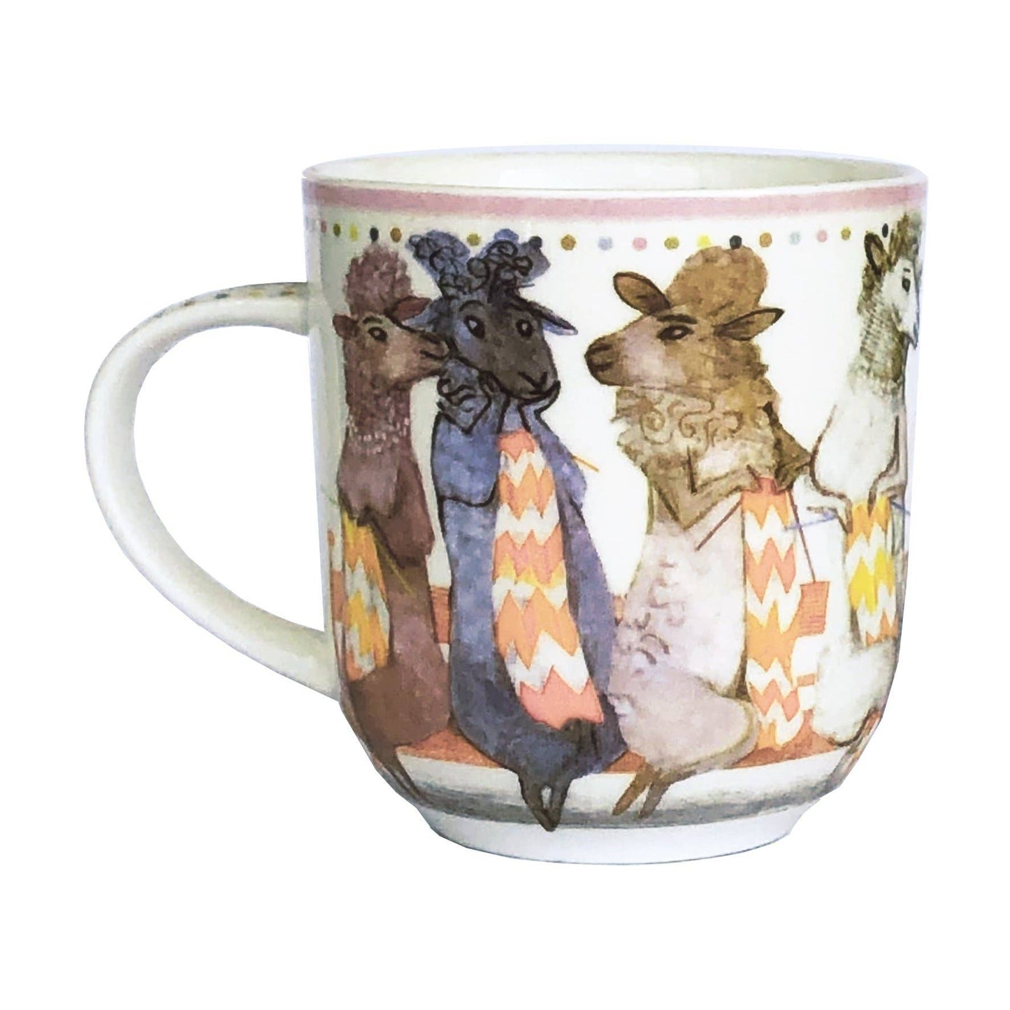 Social Knitworking Mug by Artiphany