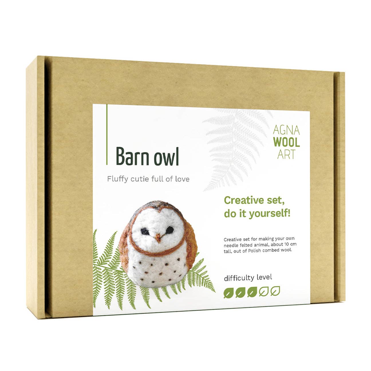 Owl Needle Felting Kit by Benzie Design