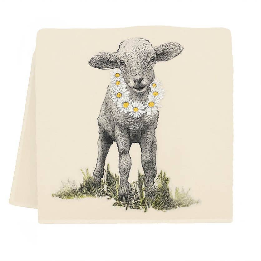Daisy the Lamb Tea Towel from Eric and Christopher