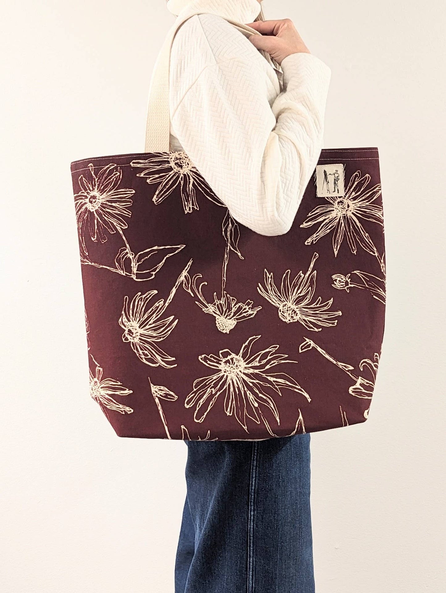 Beautiful Large Tote in 2 Colors from Eric and Christopher