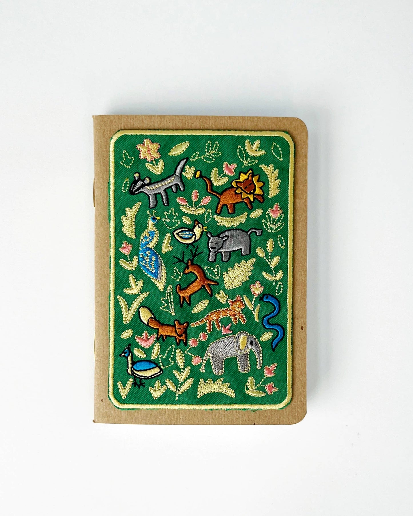Wildlife Embroidery Pocket Notebook from Rikrack
