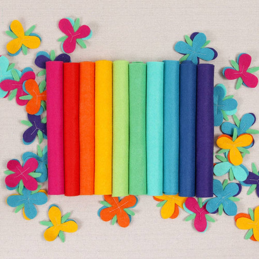 Wool Felt Sheets by Benzie Design: Bright Side