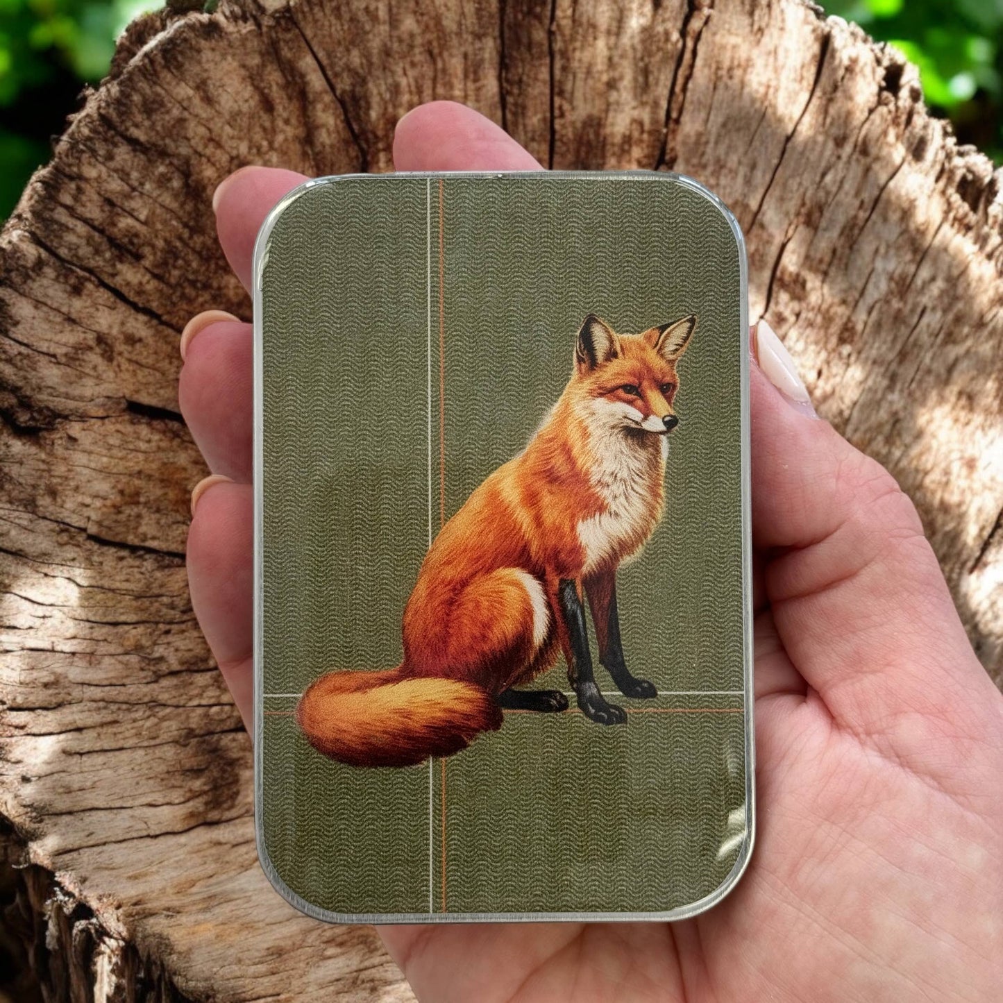 Woodland Fox Notions Tin from Firefly Notes